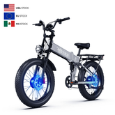 AMYET Usa 24 Hour Shipping Fat Tire Ebike Electrica Big Tyre Charging Cycle Electric City Bike Cargo Electrical Bikes
