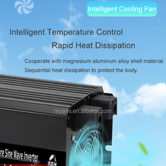 MYAMI 12000W 12KW Peak DC 12V 24V 48V to AC 110V 220V 6KW 6000W Pure Sine Wave Solar Power Inverter AC Car Inverter Converters