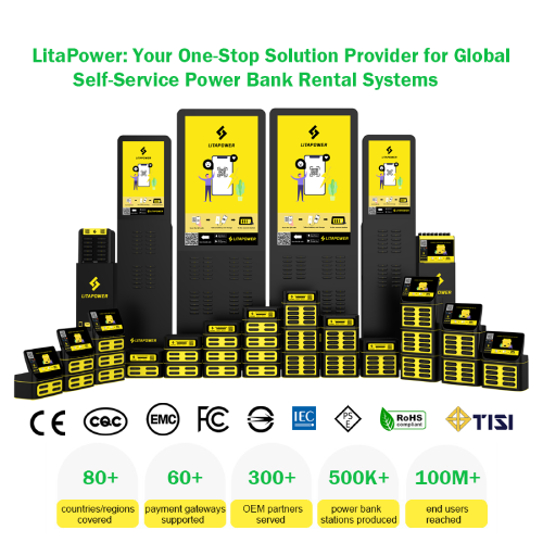 Mobile Phone Battery Charger Shared Powerbank Station Rental Charging Station Power Banks With Quick Charging
