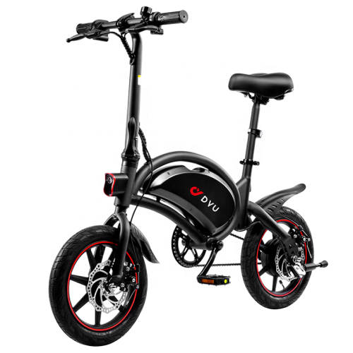 DYU D3F Mini New Model 2 Wheel Electrical Bikes Adult Electric Folding E-bike 14 Inch Electric Bicycle