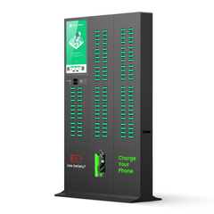 120 Slot Phone Portable Shared Charger Power Banks Power Station with Embedded POS Share Power Bank Docking Rental Station Kiosk