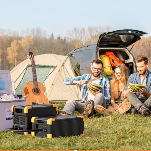 1500W High Power Outdoor Power Supply 220V Emergency Self-Drive Energy Storage Fast Charge Portable Power Stations