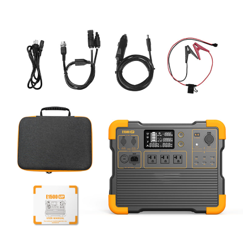 1500W High Power Outdoor Power Supply 220V Emergency Self-Drive Energy Storage Fast Charge Portable Power Stations